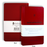 The Great Prophetic Books of Daniel and Revelation: A Bible Study Journal (red)